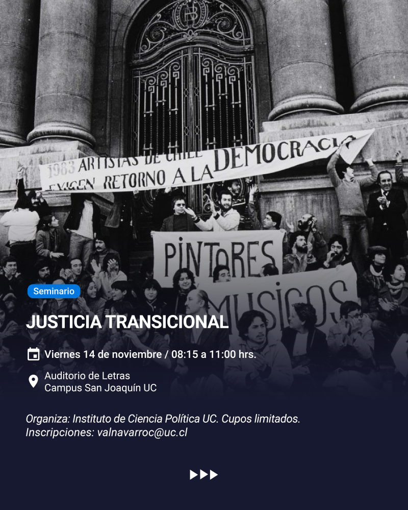 Seminario: Justicia Transicional