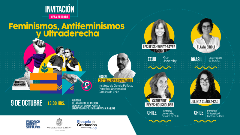 Mesa Redonda: Feminismos, Antifeminismos y Ultraderecha