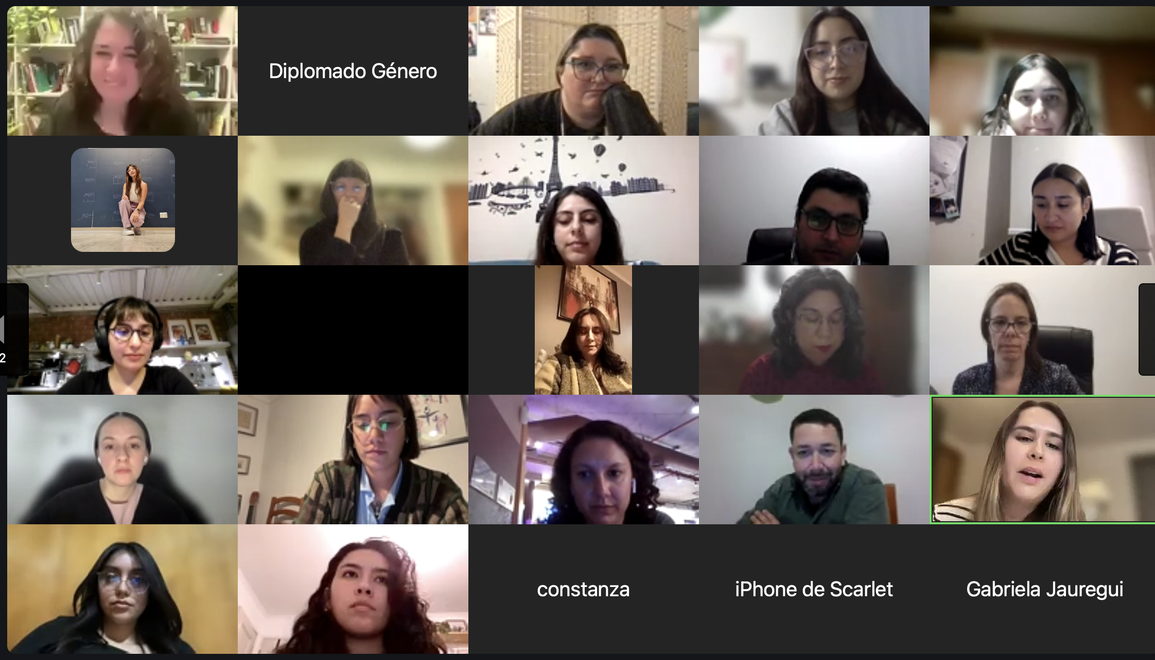 Imagen dentro de la nota web Género