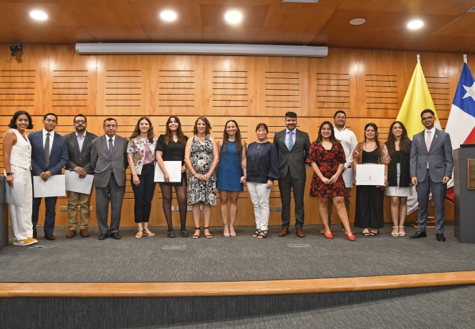 Ceremonia de cierre del “Diplomado en desafíos y gobernanza en seguridad internacional”, reúne a sus tres generaciones