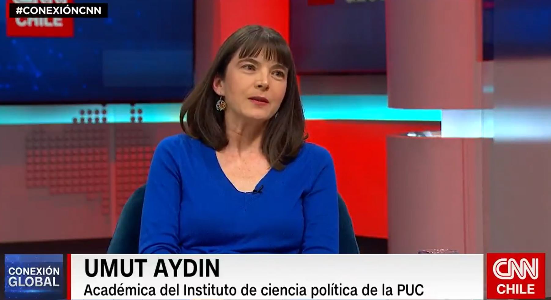 Umut Aydin en CNN Chile 