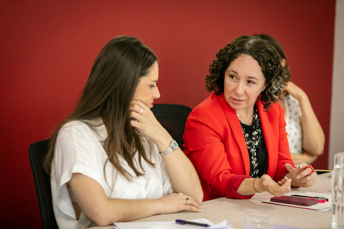 Foto Irina Karamanos y Valeria Palanza